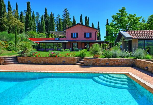 Villa Barbarella: бассейн, Открытый, Сад