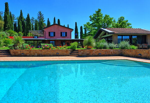 Villa Barbarella: бассейн, Открытый, Сад