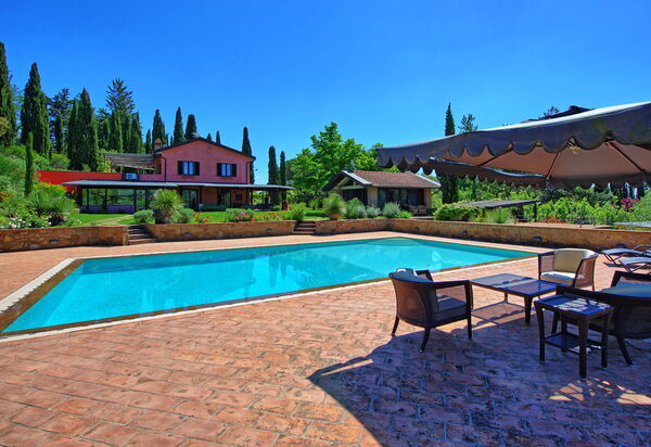 Villa Barbarella: бассейн, Открытый, Сад