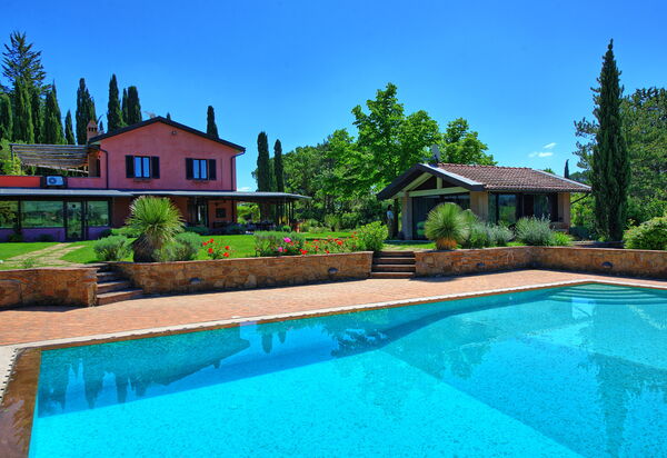 Villa Barbarella: бассейн, Открытый, Сад