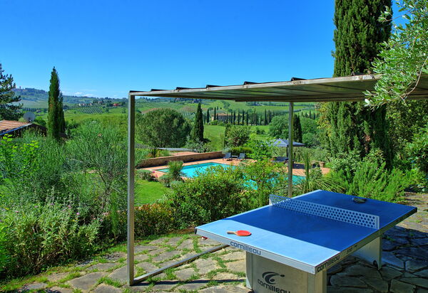 Villa Barbarella: бассейн, Взгляды, Открытый, Сад