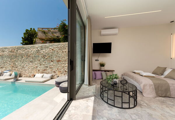 Villa Paul: chambre à coucher