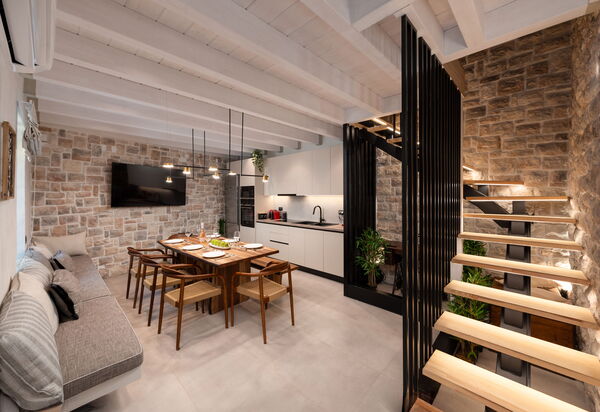 Villa Paul: Cuisine, Salon