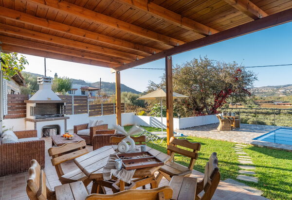 Villa Rose: Altan / terrasse / gårdhave, Have, pool, Udendørs, Udvendige