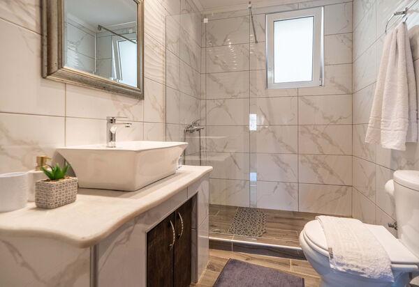 Villa Rose: Badeværelse