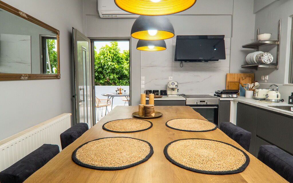 Villa Katrina: Kök, Lunchrum