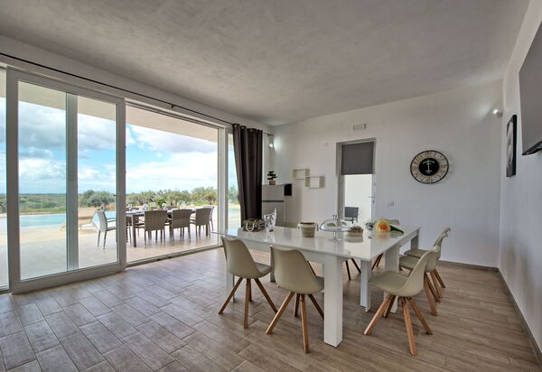 Villa Infinito: Esszimmer