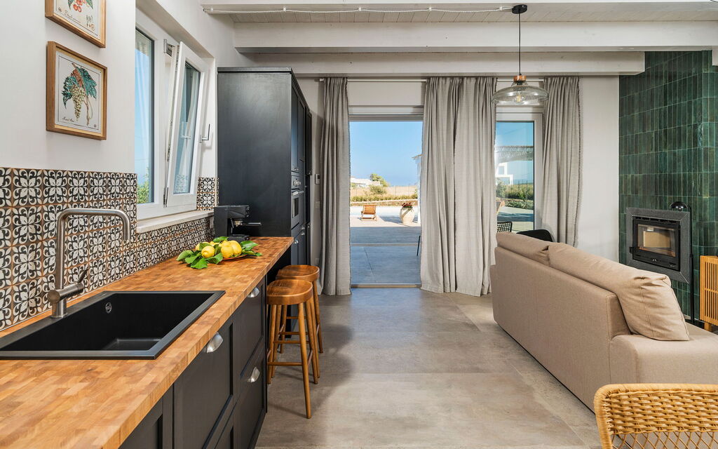 Villa Paolina: Kitchen, Living Room