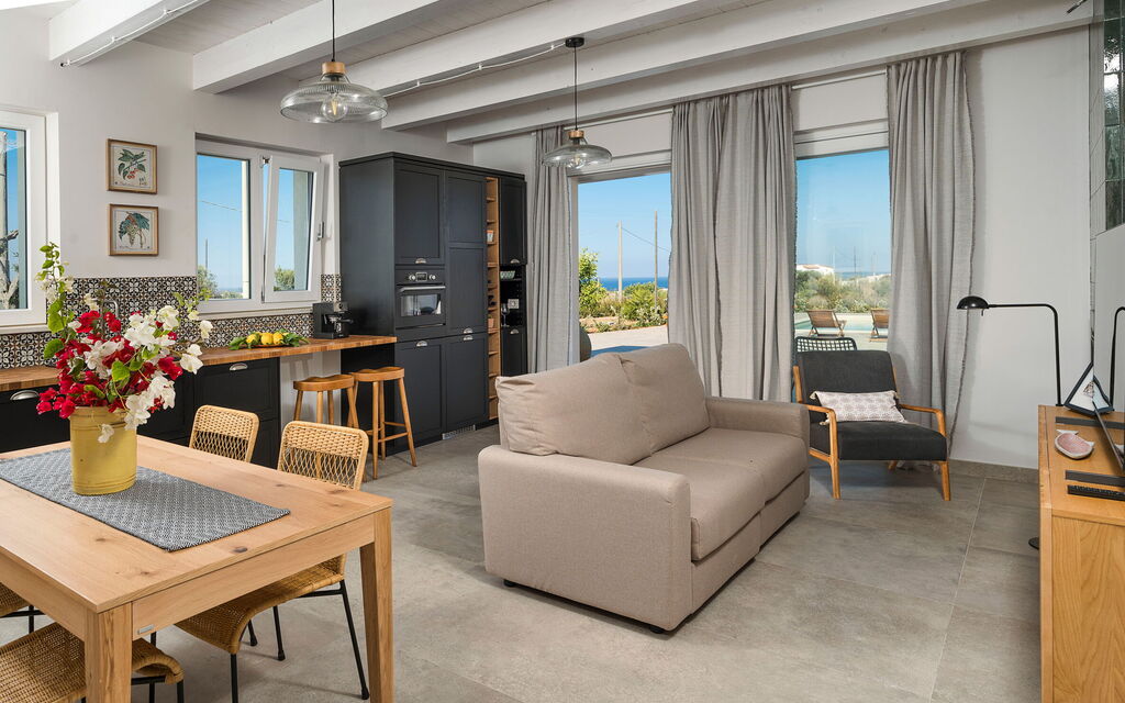 Villa Paolina: Dining Room, Kitchen, Living Room
