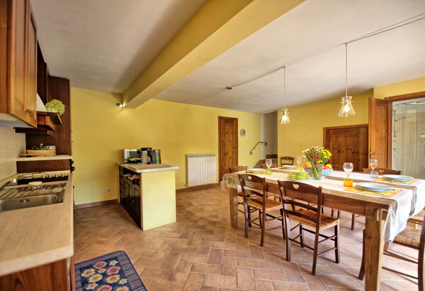 Casa Minuccia: Frokostlokale, Køkken