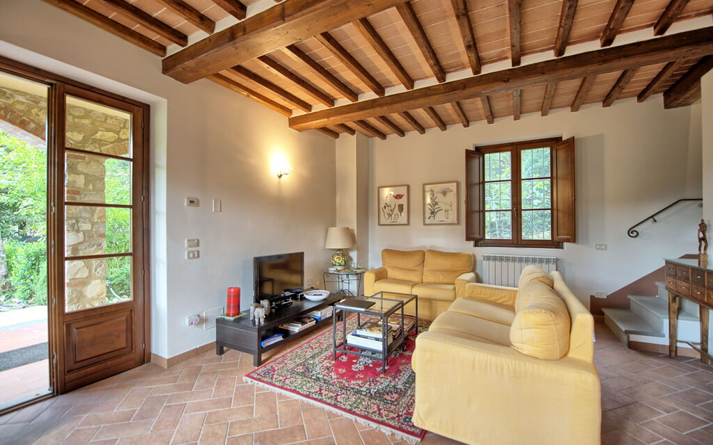 Casa Minuccia: Wohnzimmer