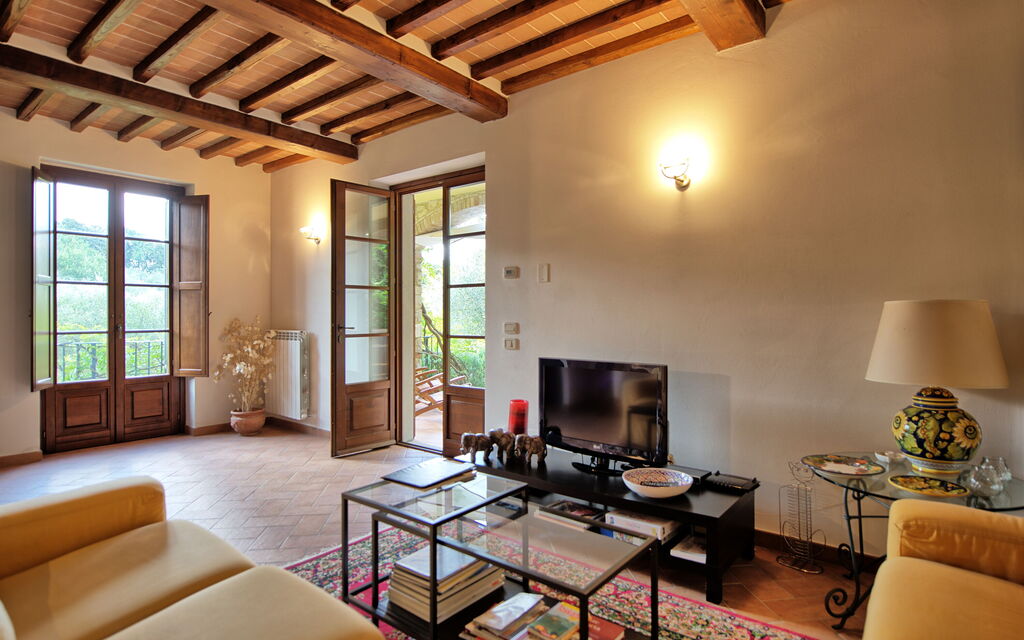 Casa Minuccia: Wohnzimmer