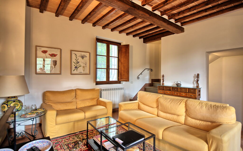 Casa Minuccia: Wohnzimmer