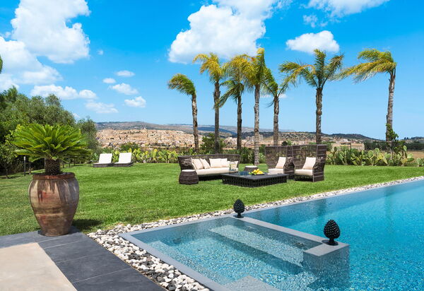 Villa Agnese: бассейн, Взгляды, Открытый, Сад, Экстерьеры