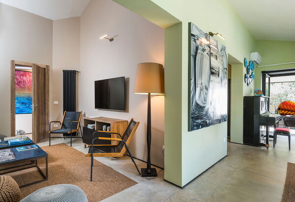 Villa Agnese: Гостиная