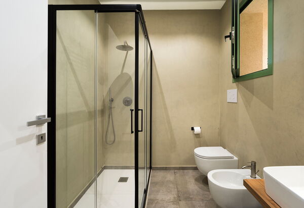 Villa Cavalè: Ванная комната