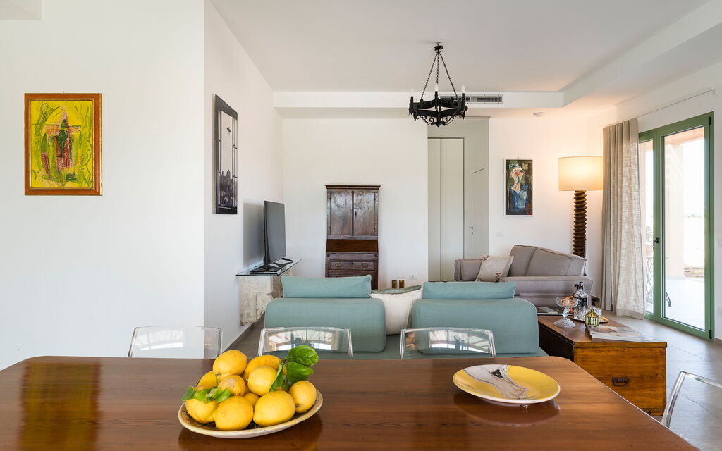 Villa Cavalè: Frokostlokale, Stue