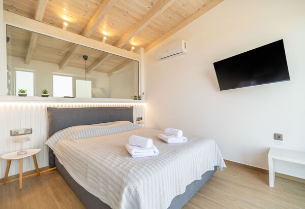 Venetian Villa: chambre à coucher