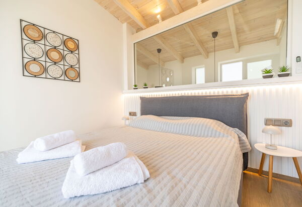 Venetian Villa: chambre à coucher