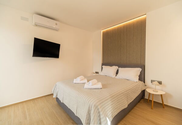 Venetian Villa: chambre à coucher