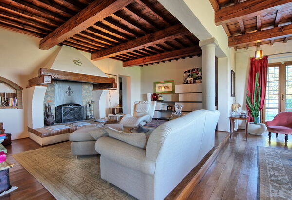 Villa Marusca: Wohnzimmer