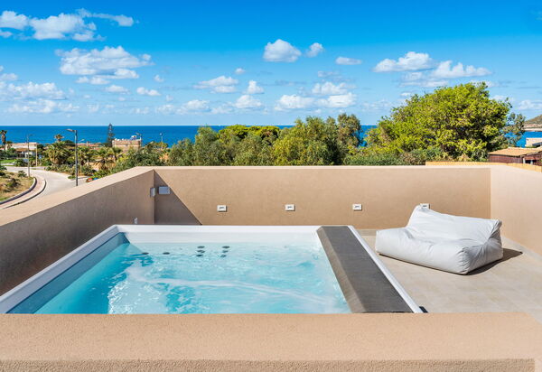 Villa Castalia: Взгляды, джакузи, Открытый, Экстерьеры