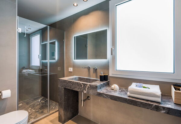 Villa Castalia: Ванная комната