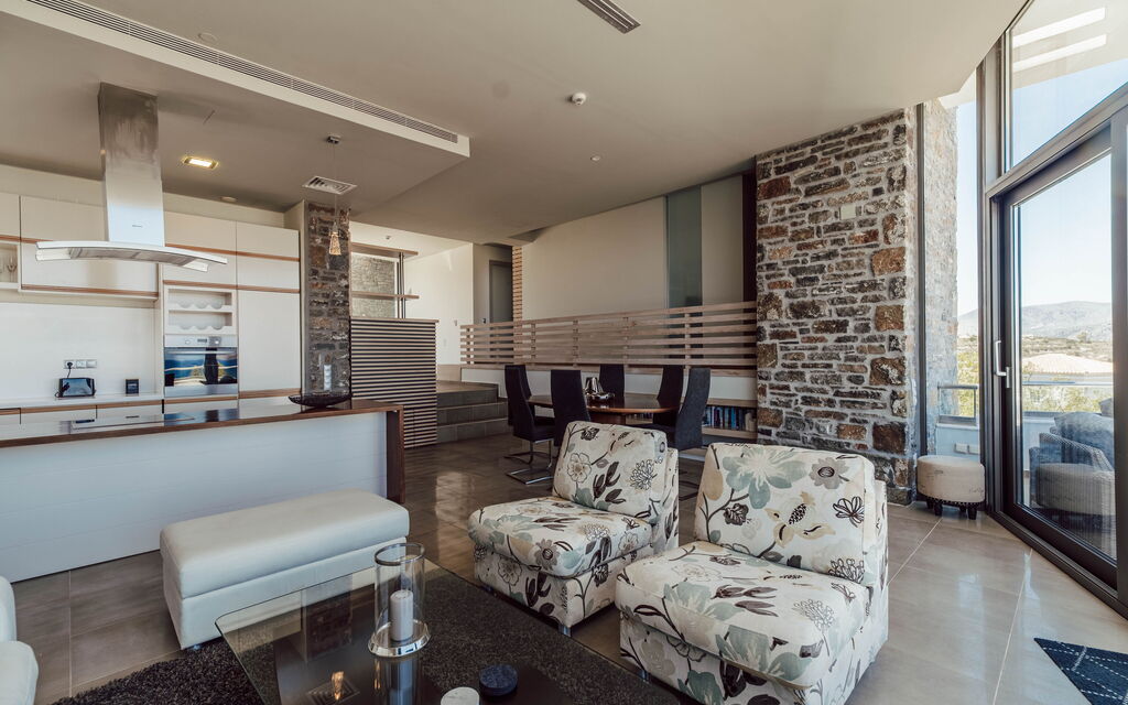 Villa Kera Panorama: Гостиная