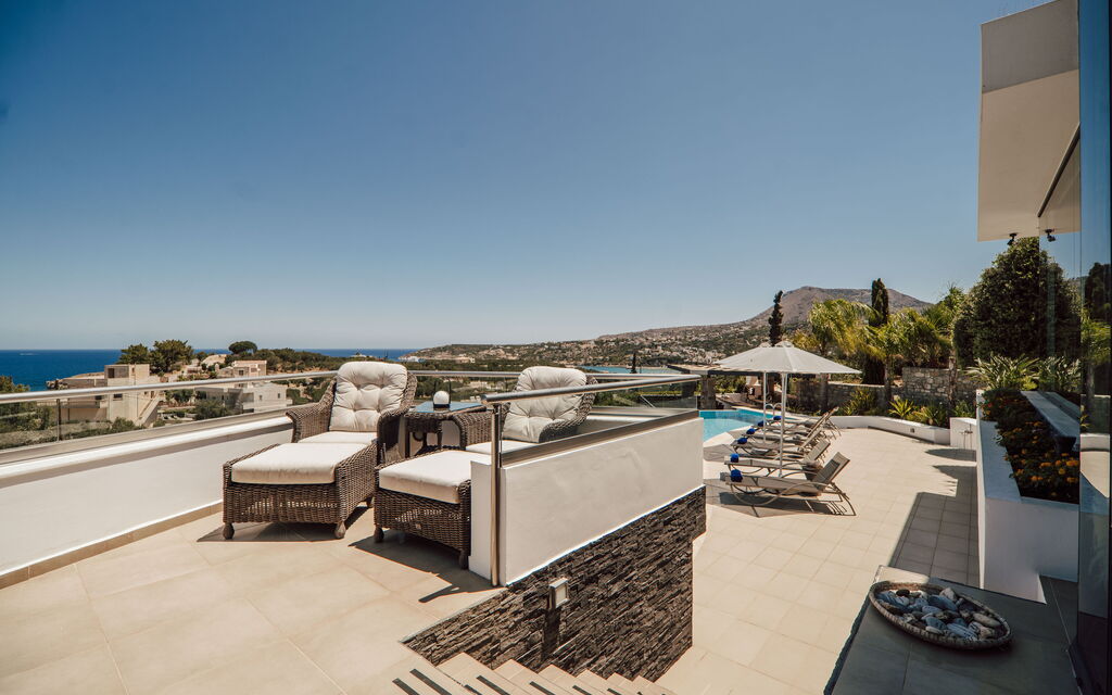 Villa Kera Panorama: Балкон / Терраса / Патио, Взгляды, Открытый, Экстерьеры