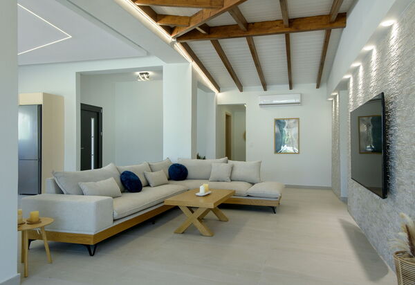 Villa Aurora Blue: Vardagsrum