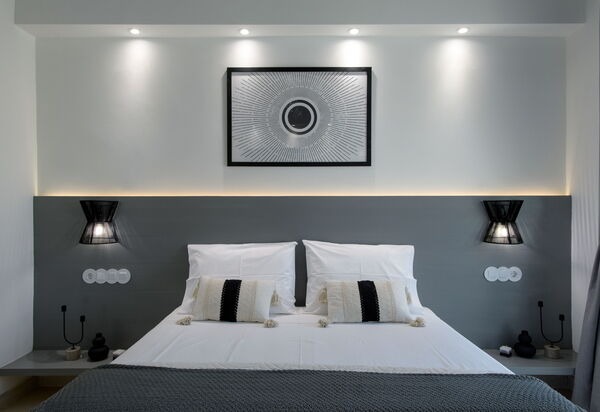 Villa Aurora Blue: sovrum