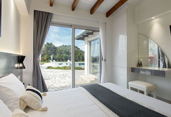 Villa Aurora Blue: sovrum