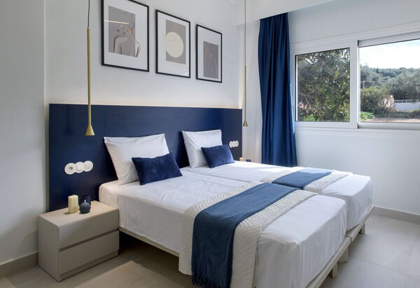 Villa Aurora Blue: sovrum