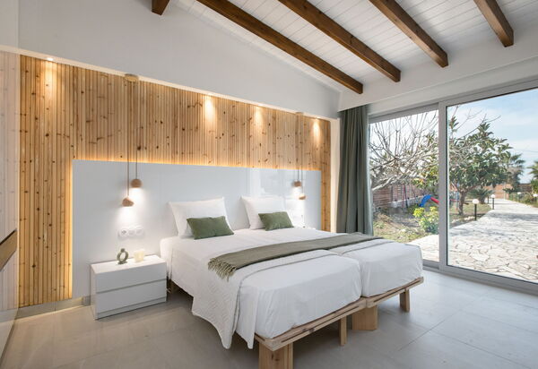 Villa Aurora Blue: sovrum