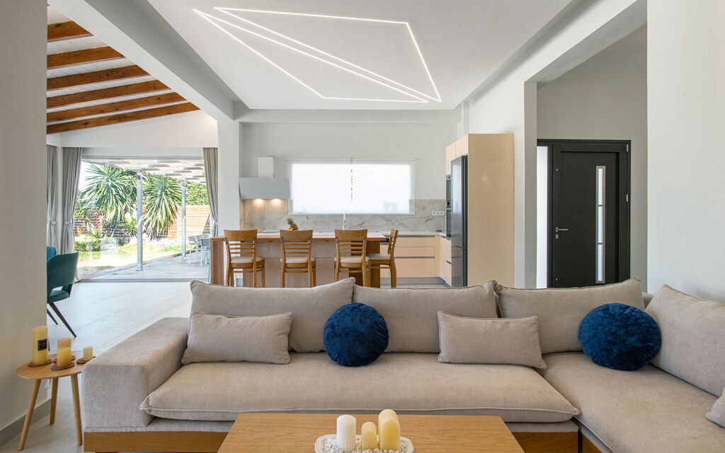 Villa Aurora Blue: Vardagsrum