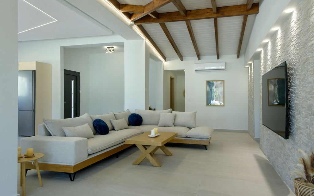 Villa Aurora Blue: Vardagsrum