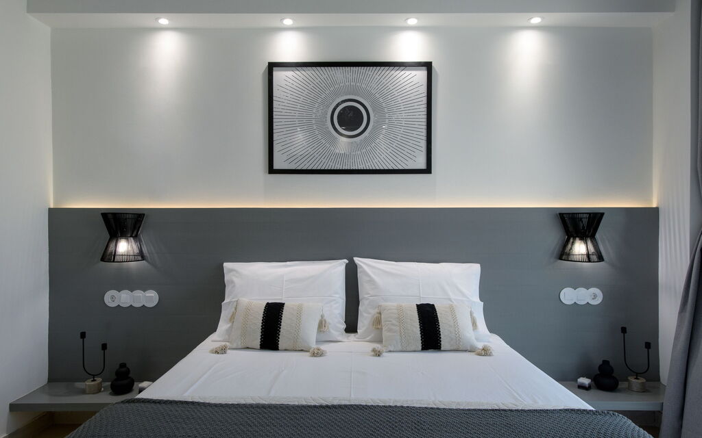 Villa Aurora Blue: sovrum