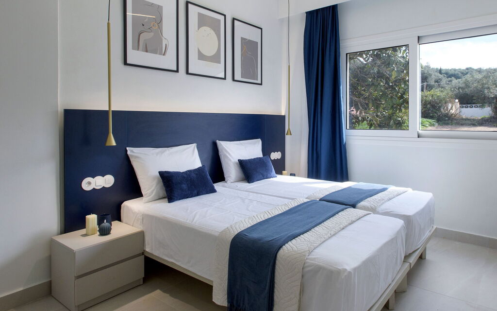 Villa Aurora Blue: sovrum