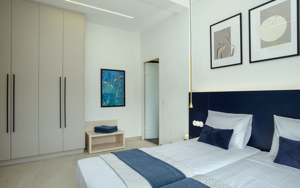 Villa Aurora Blue: sovrum