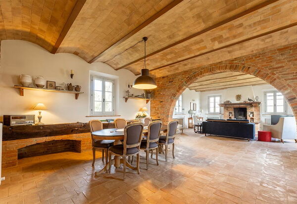 Casale Delle Mele: Esszimmer