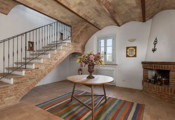 Casale Delle Mele: Wohnzimmer