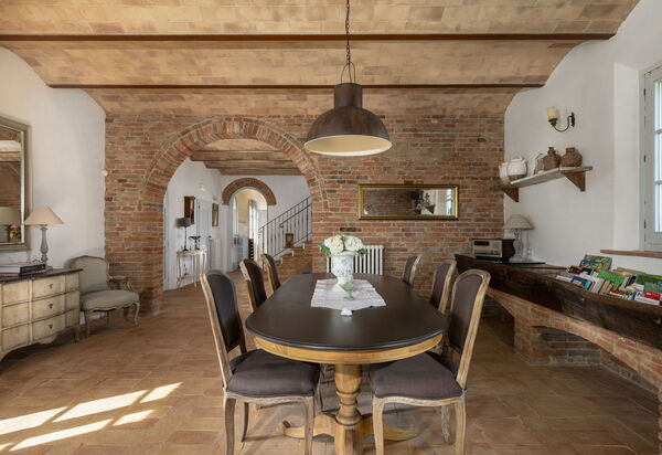 Casale Delle Mele: Esszimmer