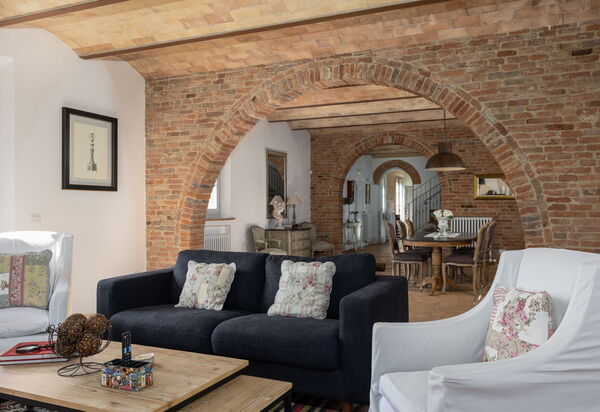 Casale Delle Mele: Wohnzimmer