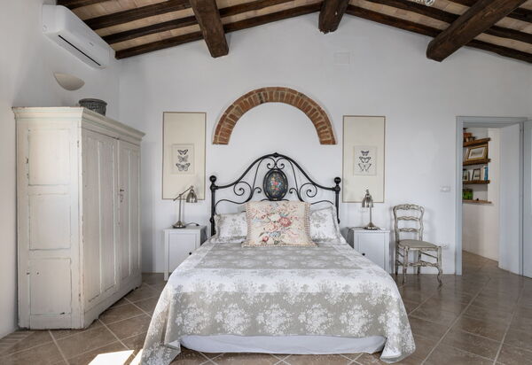 Casale Delle Mele: Schlafzimmer