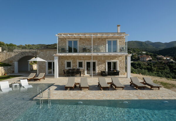 Villa Sunset: Building Exterior, Outdoor, Pool