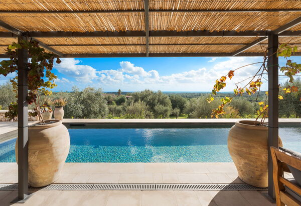 Villa Zigulì: Балкон / Терраса / Патио, бассейн, Взгляды, Открытый, Экстерьеры