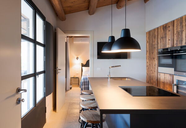 Villa Zigulì: Кухня, Столовая