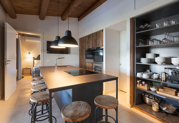 Villa Zigulì: Кухня, Столовая