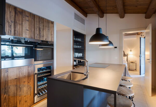 Villa Zigulì: Кухня, Столовая