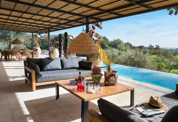 Villa Zigulotto: Балкон / Терраса / Патио, бассейн, Взгляды, Открытый, Экстерьеры